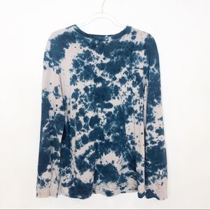 Urban Outfitters Tie Dye Pocket Long Sleeve Tee L